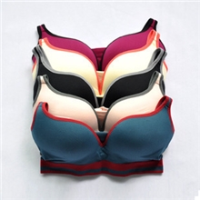 无钢圈文胸内衣工背内衣运动文胸聚拢上托胸罩一件代发