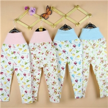 童装千趣会全棉两用档护肚裤可开档纯棉护肚裤春秋裤