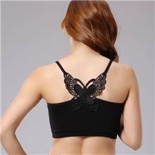 女装背部性感镂空蝴蝶抹胸透气百搭吊带背心裹胸抹胸批发