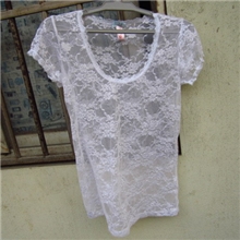 外贸原单DOWNEAST蕾丝上衣新款外贸女装批发
