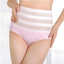 批发产妇收腹内裤纯棉孕妇产后网眼收腹内裤高腰瘦身塑身衣