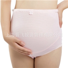 全棉孕妇内裤孕妇托腹可调树皮裤大码可调节托腹短裤孕妇夏装