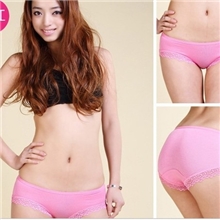 莫代尔花边夏天穿最柔软舒服的女式内裤女内裤批发62145