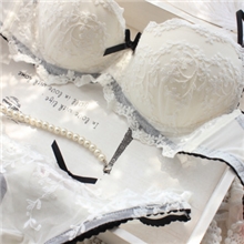 1916新款欧美夏季爆款可爱提花少女文胸内衣套装批发供应