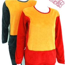 聚划算厂家直批黄金甲保暖内衣套装黄金暖甲保暖内衣批发002