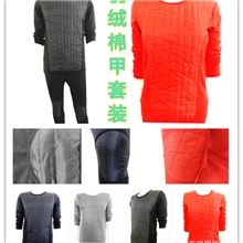 厂家直供男女式保暖内衣羽绒保暖内衣套装批发保暖内衣批发