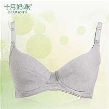 量大从优十月妈咪胸罩产妇哺乳文胸带钢圈喂奶文胸竹纤维防下垂