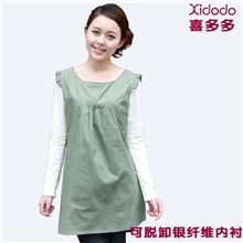 厂家直销孕妇防辐射服正品银纤维可脱卸内胆防辐射孕妇装批发