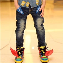 【包物流】【伙拼】男童加厚牛仔裤冬季加绒加厚儿童牛仔裤
