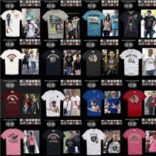 代购货源2013AFt恤男短袖韩版男士潮T纯棉半袖大码T恤af打底衫