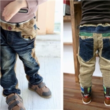 童加厚牛仔裤，儿童棉裤，加厚童裤，童裤牛仔，韩版童裤