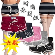 女士休闲短裤AF女短裤批发热裤沙滩裤纯棉休闲运动女装一手货源