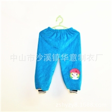 童装批发冬季双层加绒加厚保暖男女童裤不倒绒抗寒裤免费代销