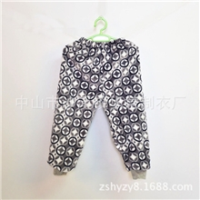 童装批发男童女童外贸裤子毛毛裤珊瑚绒裤子法兰绒保暖中小童裤子