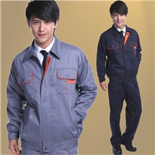 GZF-012-D长袖工作服套装上衣秋装汽修服劳保服工程服电子