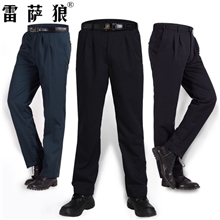 雷萨狼加厚保安冬裤保安裤子酒店物业工作服新式保安西裤LA31