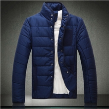 2013冬装新款男装立领棉衣时尚高端修身男式棉袄外套男