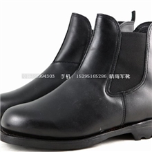 55将校男靴松紧羊毛防寒保暖靴英伦真皮男鞋