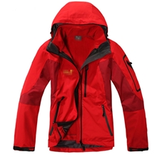 秋季新品女士可拆卸冲锋衣保暖女式外套加厚内胆防水透气三层压胶