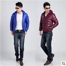 反季清仓U*NIQLO优衣库羽绒服男款连帽轻薄款超轻款现货批发