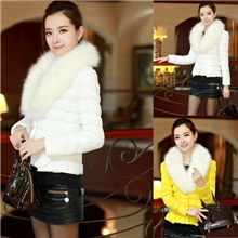 爆2013韩版修身型羽绒棉服正品大毛领棉衣外套羽绒服新款