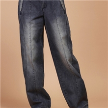婕俪休闲女装原创宽松牛仔裤直供淘宝及实体店贷源