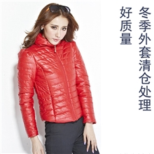 好质量韩国冬装新款大码女士棉衣韩版修身棉袄羽绒棉服外套批发