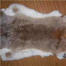 大量高档兔皮批发优质兔皮褥子原料厂家供应各种颜色规格兔皮