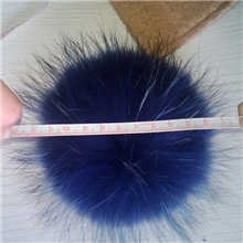 13cm皮草毛球貉子毛球10cm-15cm厂家直销毛球服装鞋用品毛球