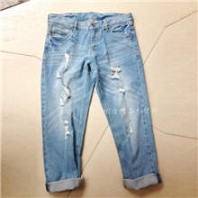 暂缺！可下单节后发超值破洞牛仔裤子地球家niceclaupwcloset