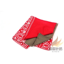 优质供应新款韩版热销复古提花围巾秋冬男女通用编织双面围巾