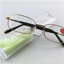 供应东海水晶老花镜质量好款式新创业好项目新奇眼镜厂