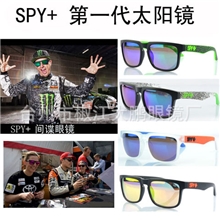 欧美SPY潮流达人必备多彩反光墨镜复古撞色太阳眼镜个性运动批发