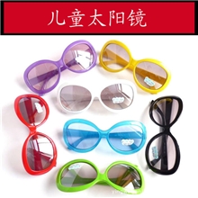 韩潮nono's儿童眼镜太阳镜时尚宝宝大框墨镜糖果色蛤蟆镜批发