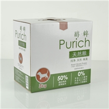 醇粹Purich狗粮小型犬幼犬天然狗粮泰迪比熊雪纳瑞博美奶糕3kg