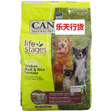 代理批发咖比天然粮-鸡肉红米全犬配方30磅