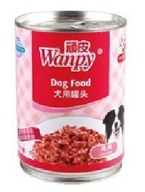 顽皮狗罐头鸡肉味375g（1箱/24个；整箱买可混合）