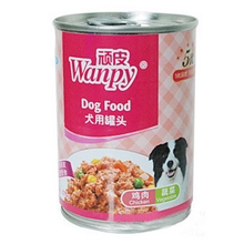 顽皮狗罐头鸡肉蔬菜味375g