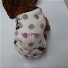 宠物衣服宠物用品批发宠物服装圆点两脚冬装