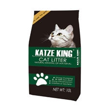 凯泽金宠物用品天然钠基膨润土有效抗菌型猫砂10L