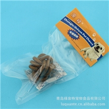 厂家现货供应1.5寸牛筋球1个装狗咬胶宠物食品磨牙洁齿休闲