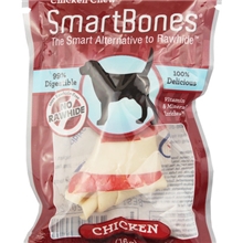 SBC-00209-250美国SmartBones迷你洁齿骨鸡肉味1支装宠物零食