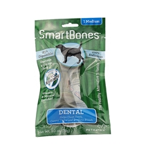 SBD-00225美国SmartBones中号洁牙骨健齿味1支装宠物零食