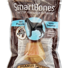 SBPB-00219-250美国SmartBones迷你洁齿骨花生味1支宠物零食