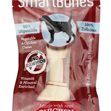 SBC-00205美国SmartBones中号洁牙骨鸡肉味1支装宠物零食