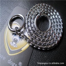 LoveDogs高品质铜制蛇链P链控制链狗项圈宠物项圈金银2色