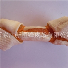 厂家提供宠物零食散装牛皮夹心发泡骨宠物零食咬胶