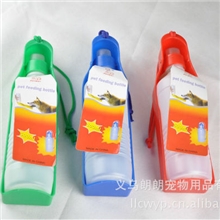 现货厂家直销宠物饮水瓶优质饮水器500毫升饮水瓶