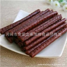 批发【鸡肉条】【牛肉短棒】【牛肉条】等挤出类宠物食品OEM代工