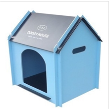 新款狗屋木制狗屋狗舍狗狗窝猫窝小型犬狗房子宠物窝狗笼